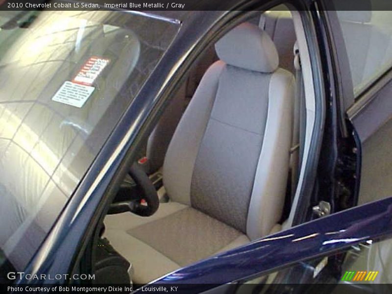 Imperial Blue Metallic / Gray 2010 Chevrolet Cobalt LS Sedan