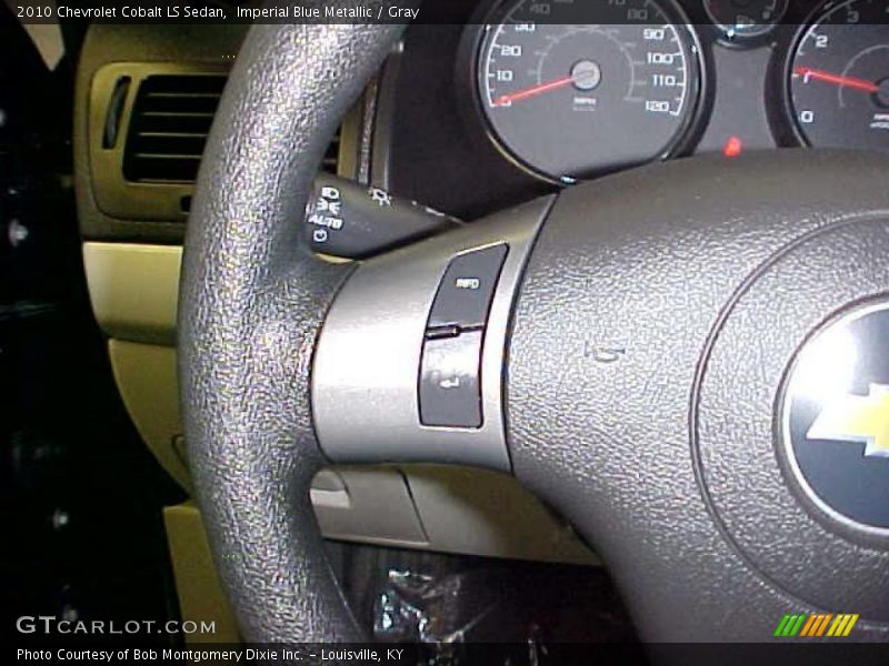 Imperial Blue Metallic / Gray 2010 Chevrolet Cobalt LS Sedan