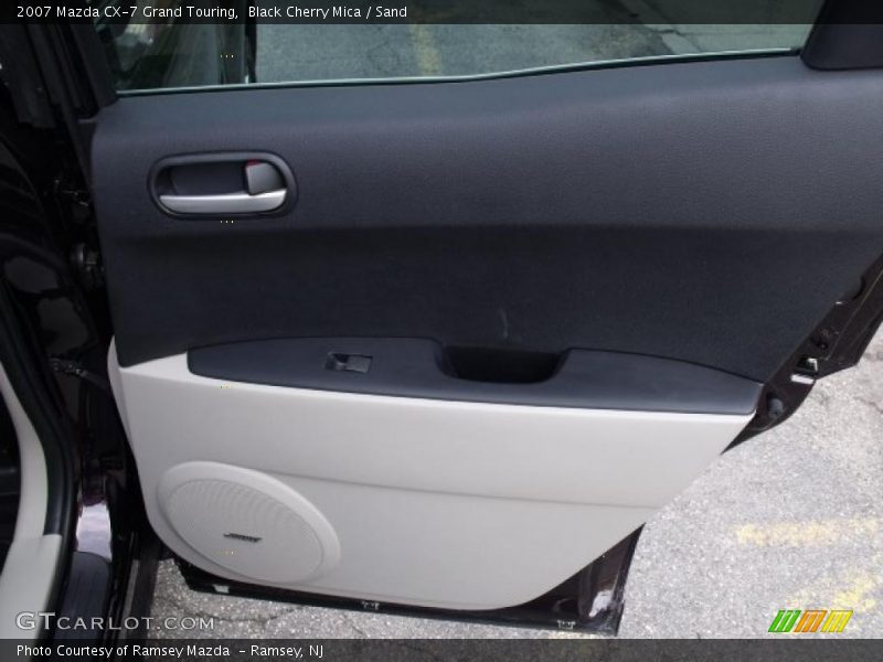 Black Cherry Mica / Sand 2007 Mazda CX-7 Grand Touring