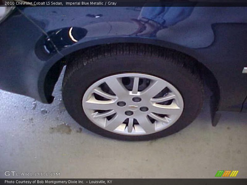 Imperial Blue Metallic / Gray 2010 Chevrolet Cobalt LS Sedan