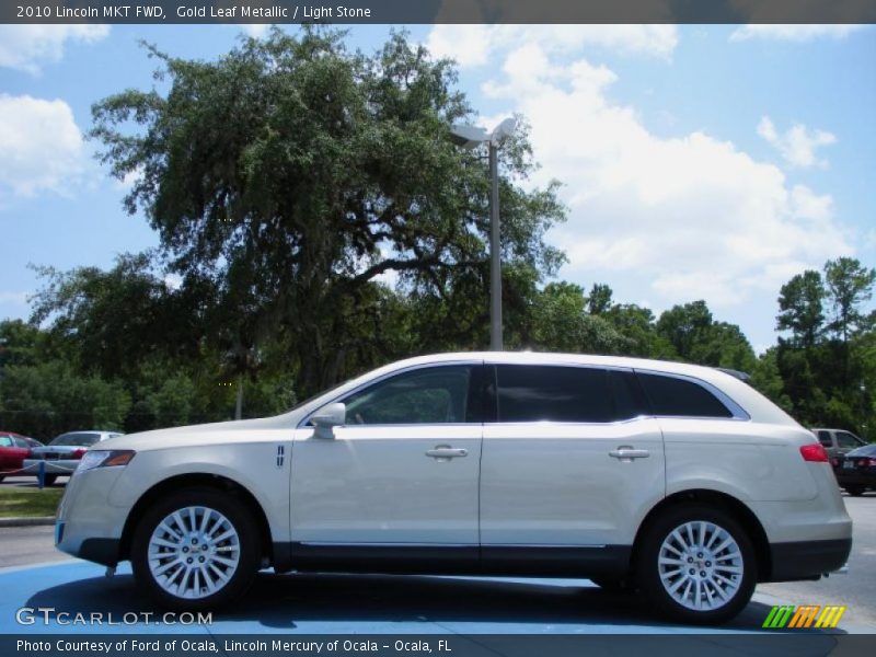 Gold Leaf Metallic / Light Stone 2010 Lincoln MKT FWD