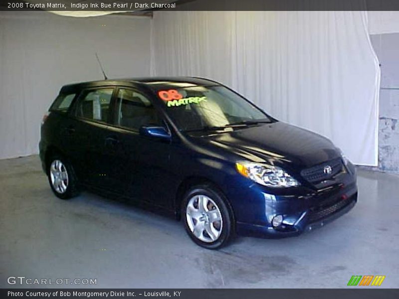 Indigo Ink Bue Pearl / Dark Charcoal 2008 Toyota Matrix