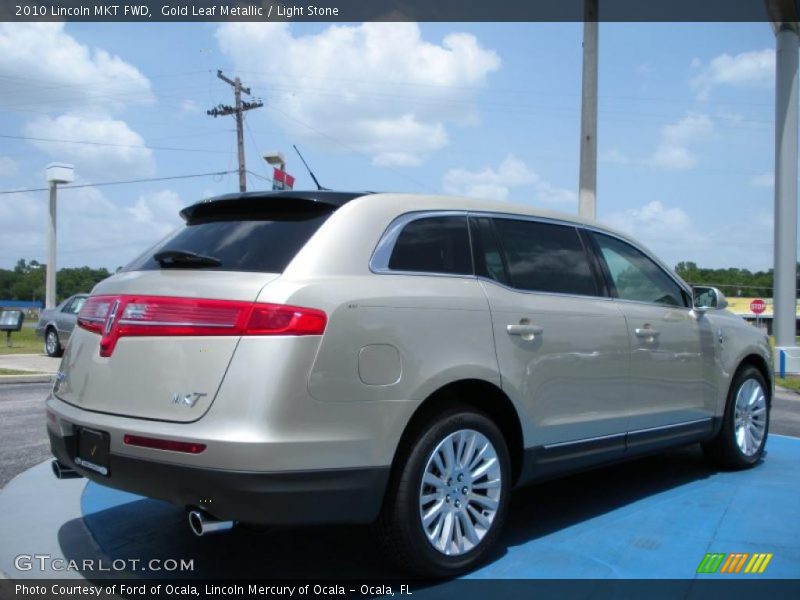 Gold Leaf Metallic / Light Stone 2010 Lincoln MKT FWD