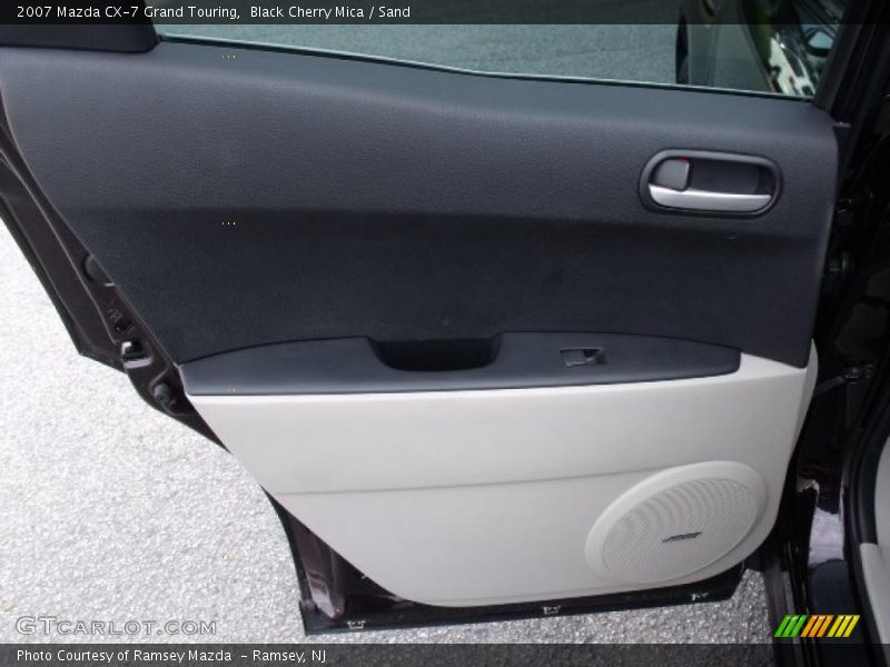 Black Cherry Mica / Sand 2007 Mazda CX-7 Grand Touring