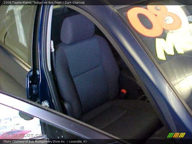 Indigo Ink Bue Pearl / Dark Charcoal 2008 Toyota Matrix