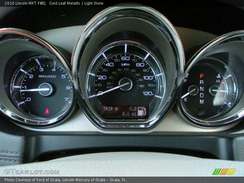 Gold Leaf Metallic / Light Stone 2010 Lincoln MKT FWD