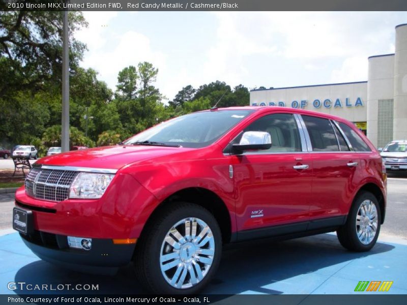  2010 MKX Limited Edition FWD Red Candy Metallic