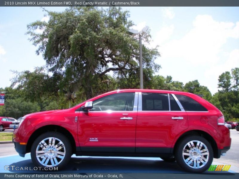  2010 MKX Limited Edition FWD Red Candy Metallic