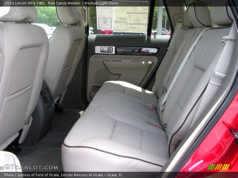 Red Candy Metallic / Medium Light Stone 2010 Lincoln MKX FWD