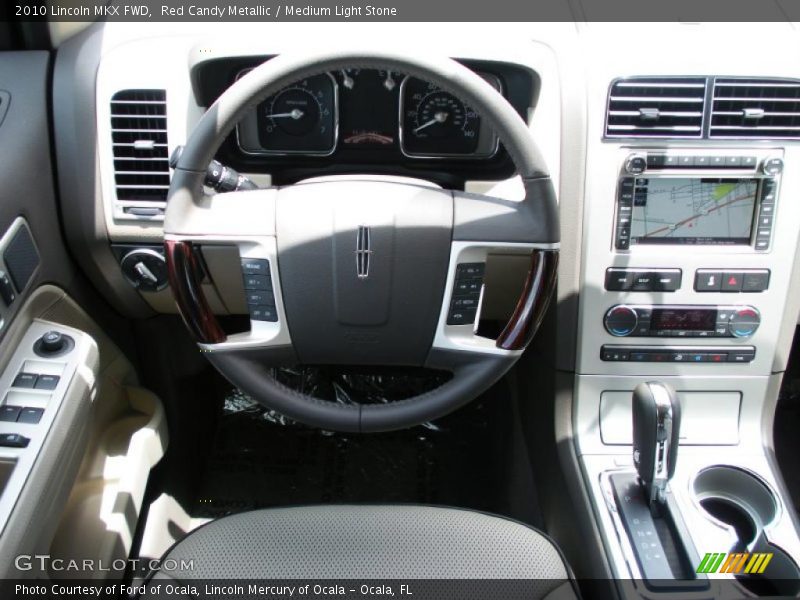 Red Candy Metallic / Medium Light Stone 2010 Lincoln MKX FWD