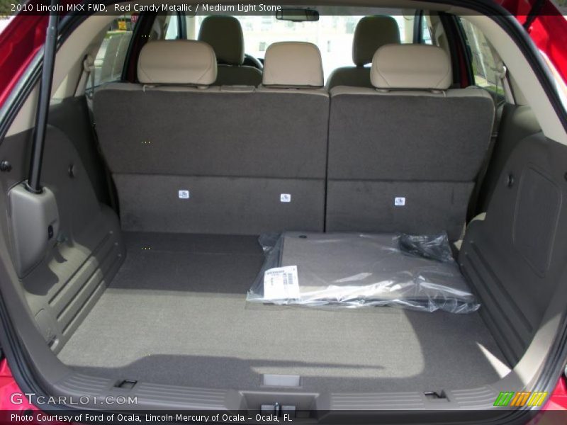 Red Candy Metallic / Medium Light Stone 2010 Lincoln MKX FWD