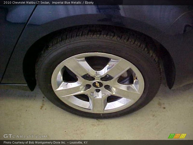 Imperial Blue Metallic / Ebony 2010 Chevrolet Malibu LT Sedan