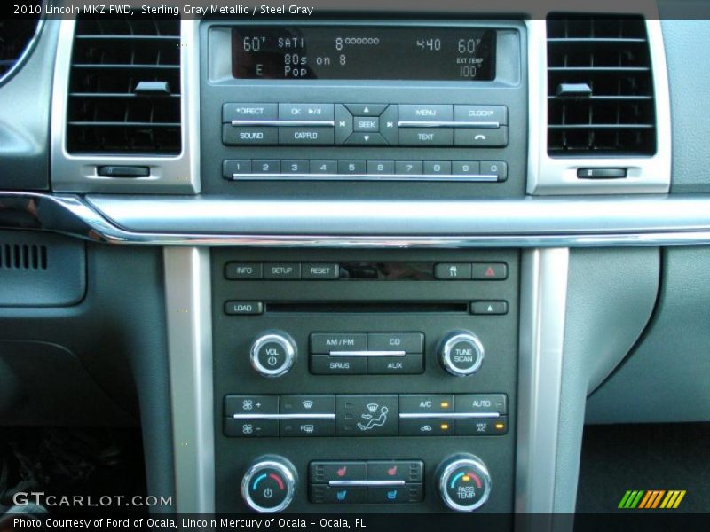 Sterling Gray Metallic / Steel Gray 2010 Lincoln MKZ FWD