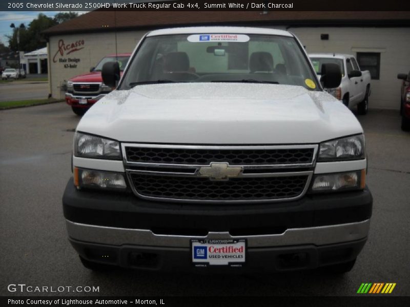Summit White / Dark Charcoal 2005 Chevrolet Silverado 2500HD Work Truck Regular Cab 4x4