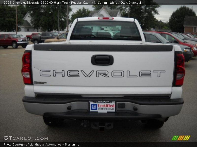Summit White / Dark Charcoal 2005 Chevrolet Silverado 2500HD Work Truck Regular Cab 4x4