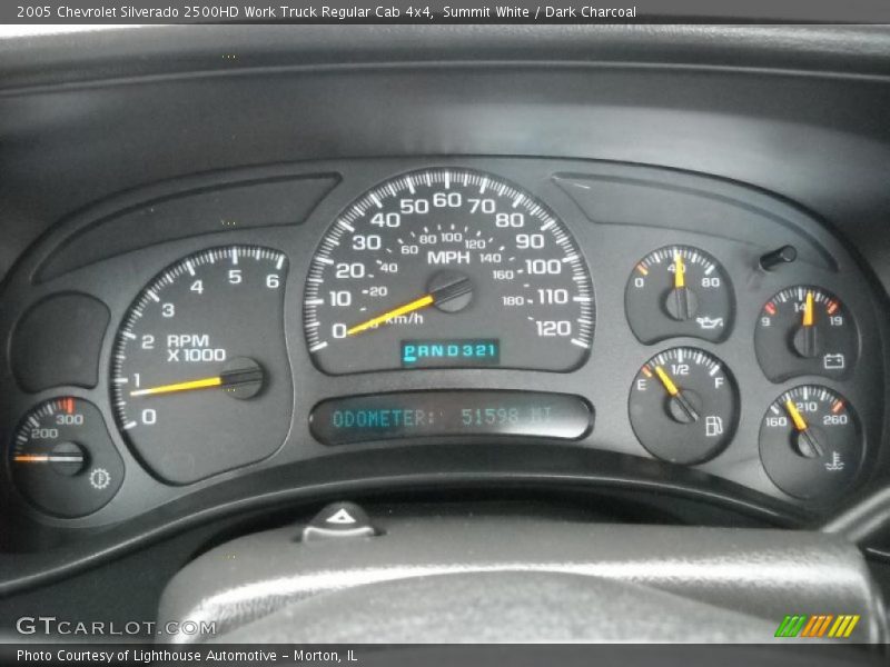 Summit White / Dark Charcoal 2005 Chevrolet Silverado 2500HD Work Truck Regular Cab 4x4