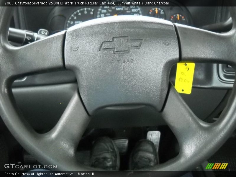 Summit White / Dark Charcoal 2005 Chevrolet Silverado 2500HD Work Truck Regular Cab 4x4