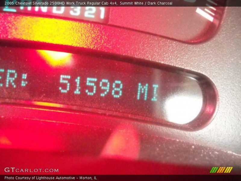 Summit White / Dark Charcoal 2005 Chevrolet Silverado 2500HD Work Truck Regular Cab 4x4