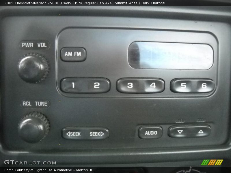 Summit White / Dark Charcoal 2005 Chevrolet Silverado 2500HD Work Truck Regular Cab 4x4