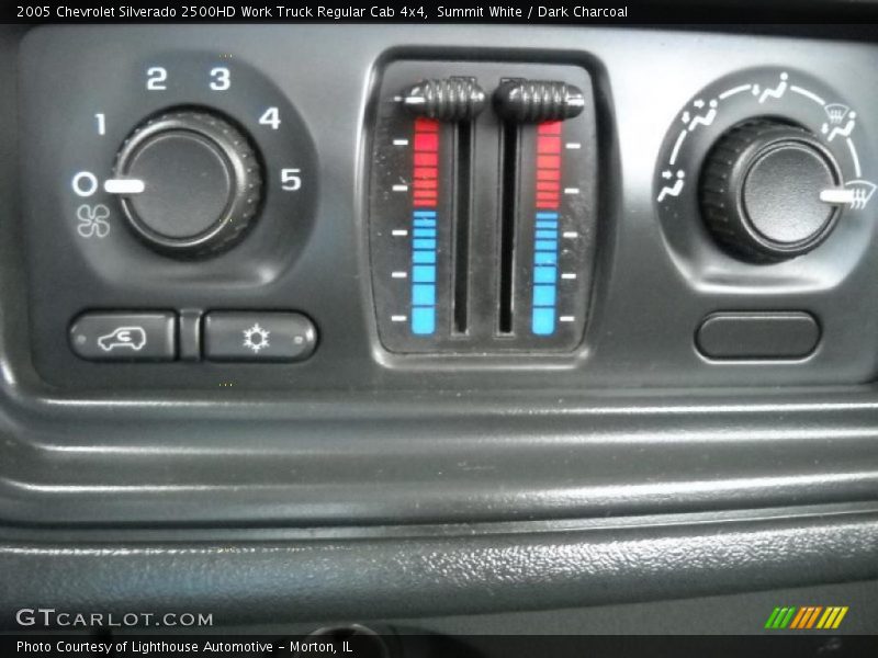 Summit White / Dark Charcoal 2005 Chevrolet Silverado 2500HD Work Truck Regular Cab 4x4