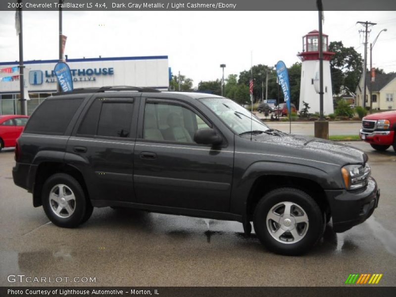 Dark Gray Metallic / Light Cashmere/Ebony 2005 Chevrolet TrailBlazer LS 4x4