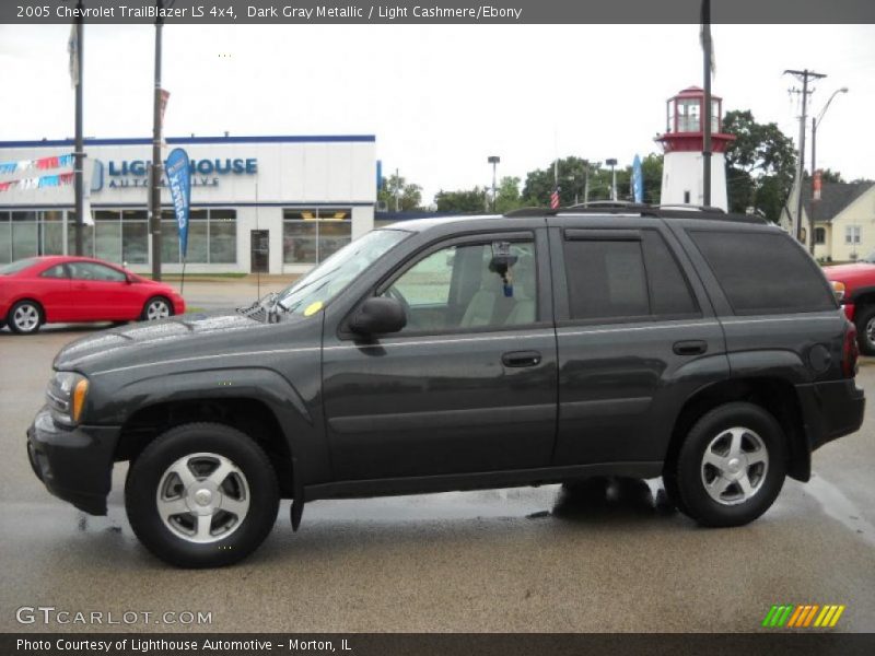 Dark Gray Metallic / Light Cashmere/Ebony 2005 Chevrolet TrailBlazer LS 4x4