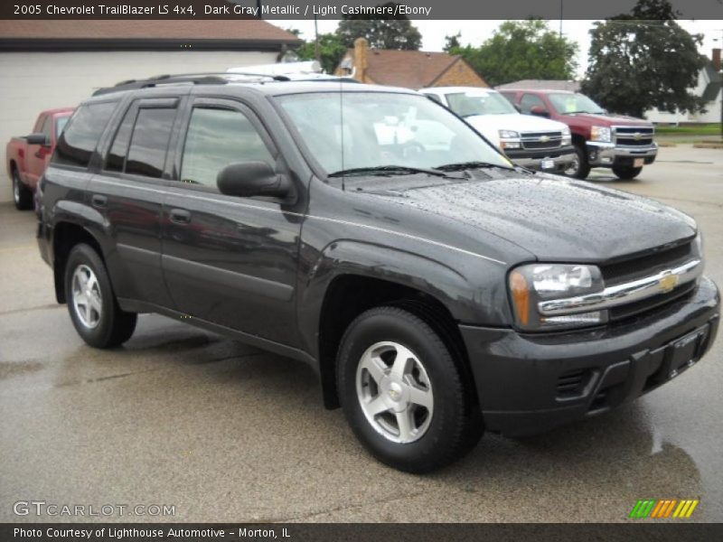 Dark Gray Metallic / Light Cashmere/Ebony 2005 Chevrolet TrailBlazer LS 4x4
