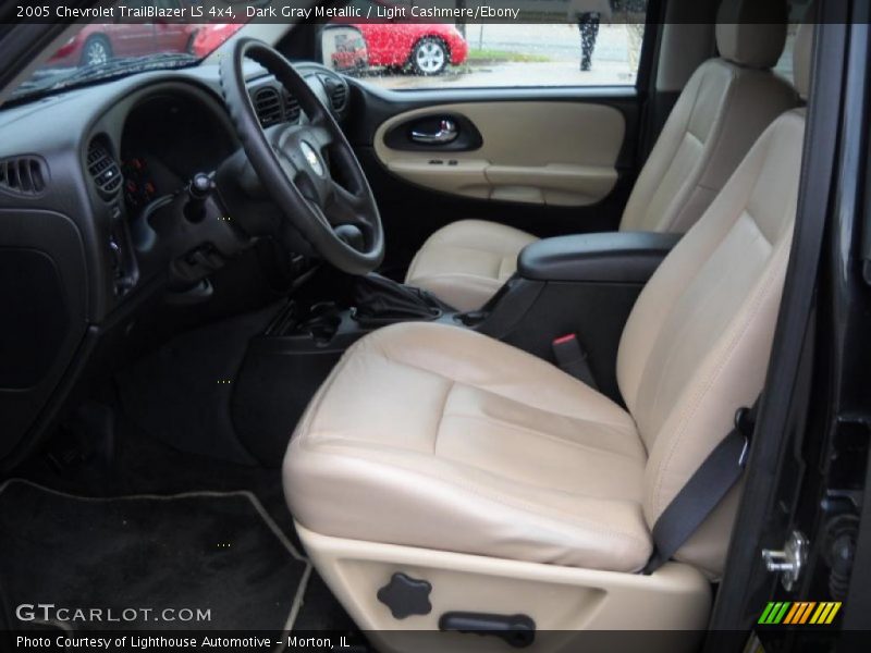 Dark Gray Metallic / Light Cashmere/Ebony 2005 Chevrolet TrailBlazer LS 4x4
