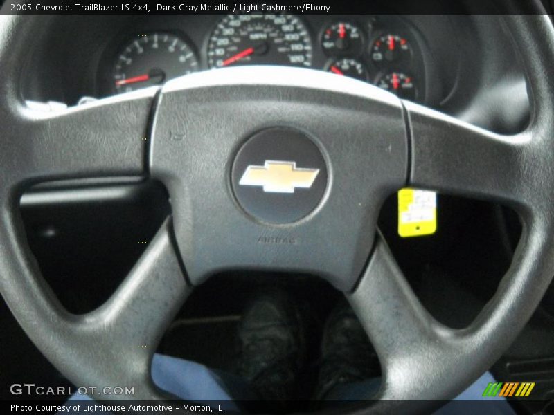 Dark Gray Metallic / Light Cashmere/Ebony 2005 Chevrolet TrailBlazer LS 4x4