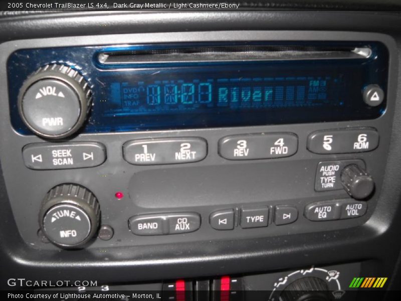 Dark Gray Metallic / Light Cashmere/Ebony 2005 Chevrolet TrailBlazer LS 4x4