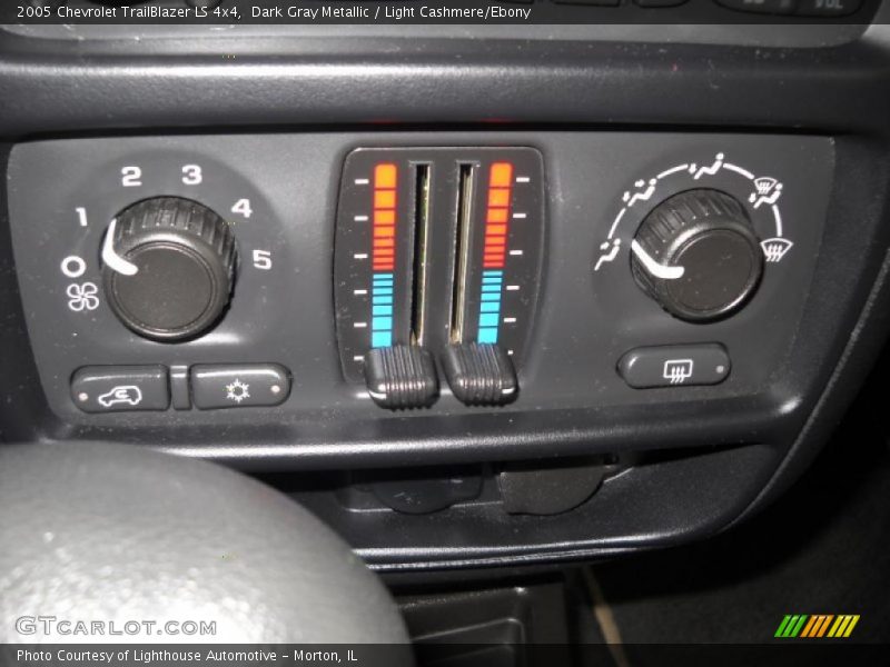Dark Gray Metallic / Light Cashmere/Ebony 2005 Chevrolet TrailBlazer LS 4x4