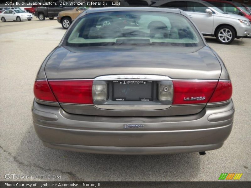 Dark Bronzemist Metallic / Taupe 2003 Buick LeSabre Custom