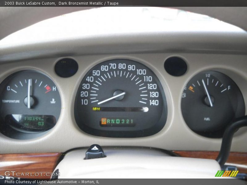 Dark Bronzemist Metallic / Taupe 2003 Buick LeSabre Custom