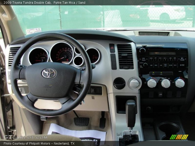 Pyrite Tan Mica / Sand 2009 Toyota Tundra Double Cab