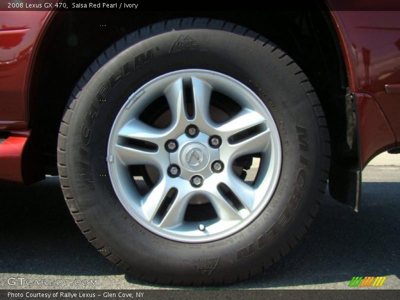 Salsa Red Pearl / Ivory 2008 Lexus GX 470
