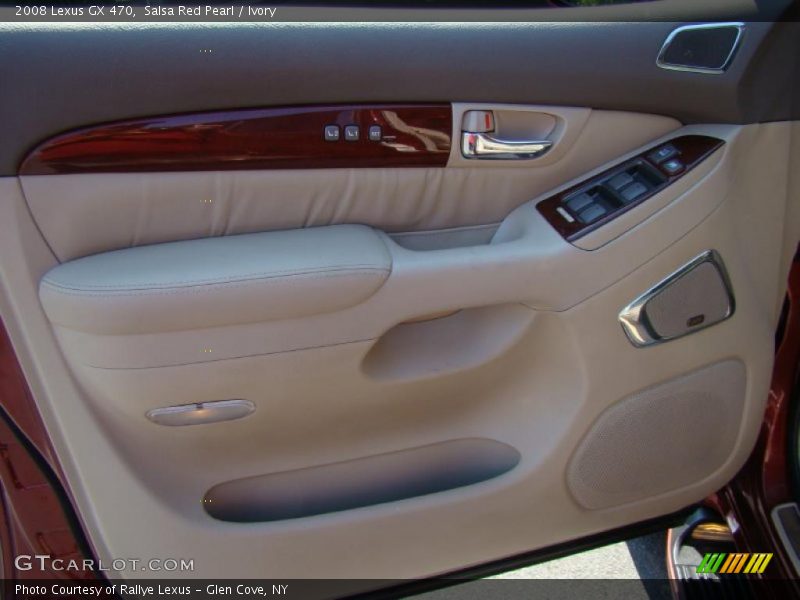 Salsa Red Pearl / Ivory 2008 Lexus GX 470