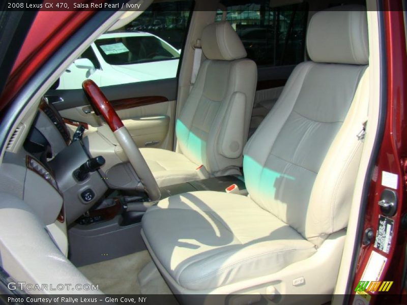 Salsa Red Pearl / Ivory 2008 Lexus GX 470