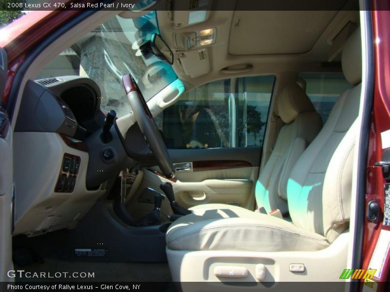 Salsa Red Pearl / Ivory 2008 Lexus GX 470
