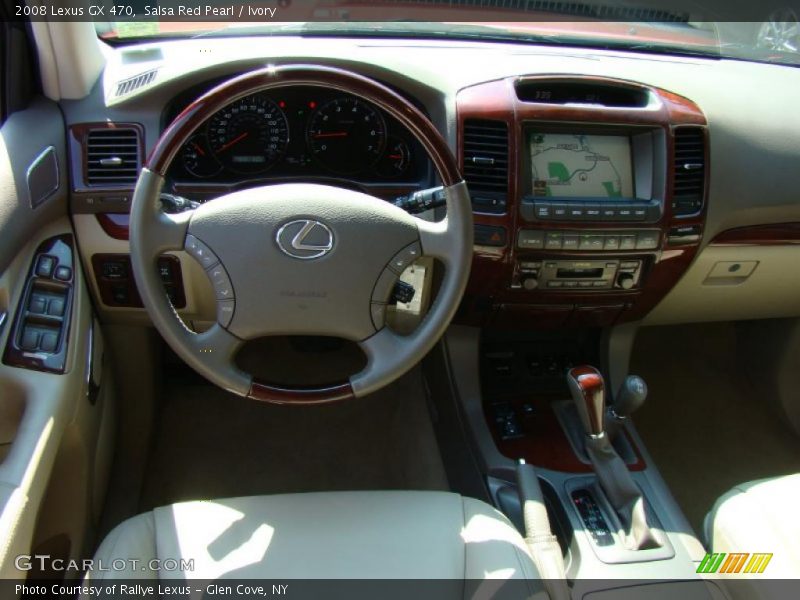 Salsa Red Pearl / Ivory 2008 Lexus GX 470