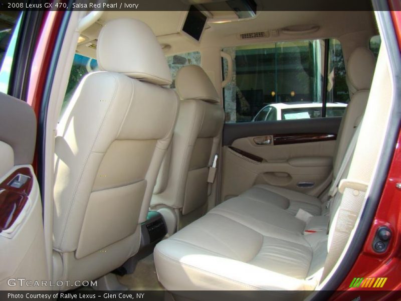 Salsa Red Pearl / Ivory 2008 Lexus GX 470