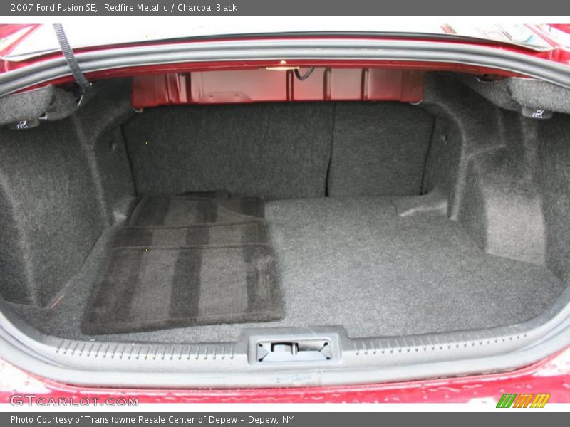 Redfire Metallic / Charcoal Black 2007 Ford Fusion SE