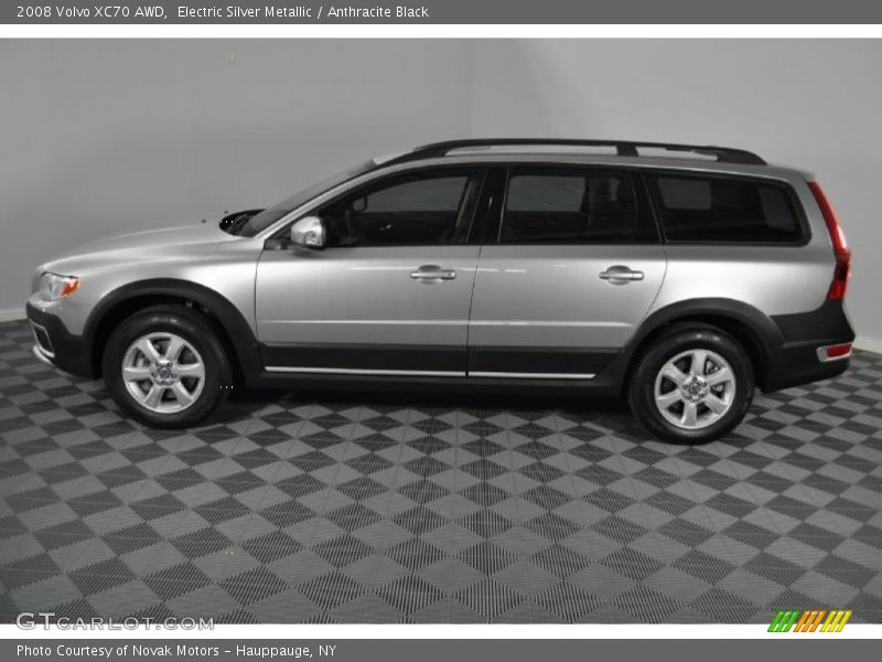 Electric Silver Metallic / Anthracite Black 2008 Volvo XC70 AWD