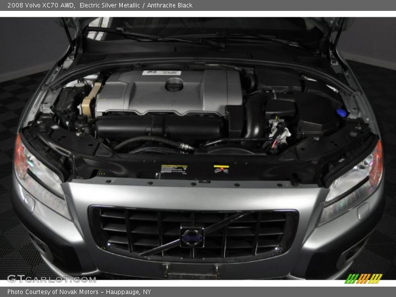 Electric Silver Metallic / Anthracite Black 2008 Volvo XC70 AWD