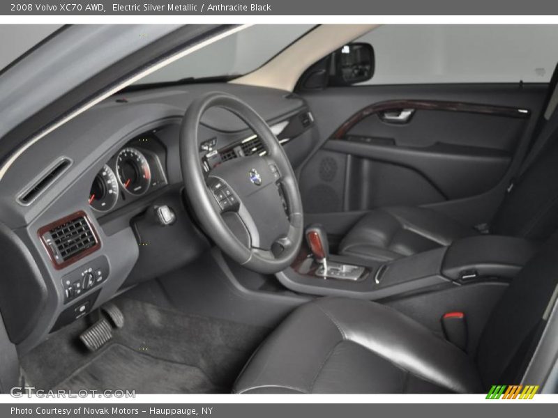 Electric Silver Metallic / Anthracite Black 2008 Volvo XC70 AWD