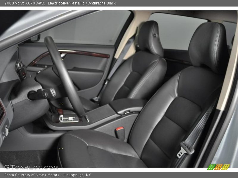 Electric Silver Metallic / Anthracite Black 2008 Volvo XC70 AWD