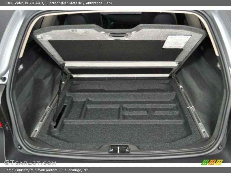 Electric Silver Metallic / Anthracite Black 2008 Volvo XC70 AWD