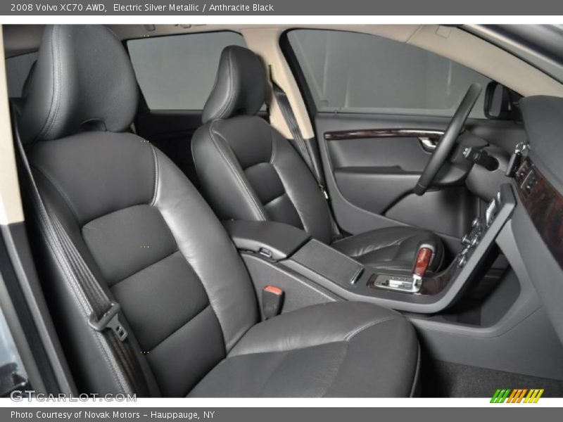 Electric Silver Metallic / Anthracite Black 2008 Volvo XC70 AWD