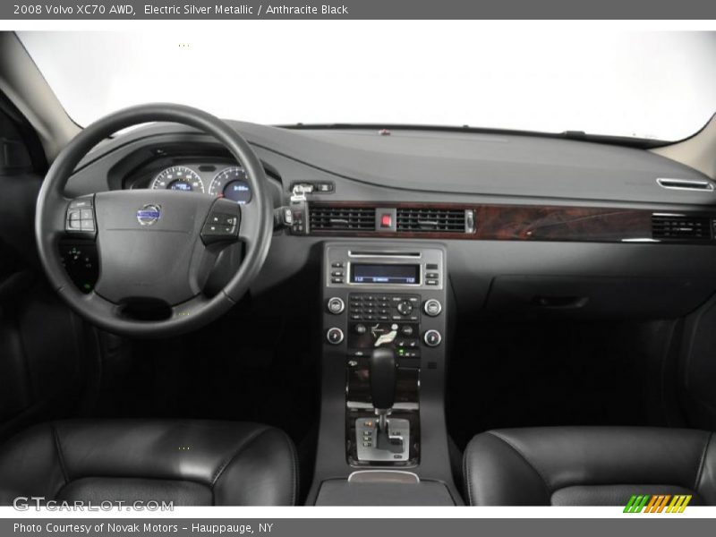 Electric Silver Metallic / Anthracite Black 2008 Volvo XC70 AWD