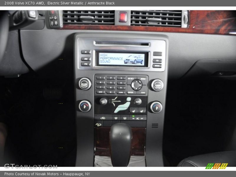 Electric Silver Metallic / Anthracite Black 2008 Volvo XC70 AWD