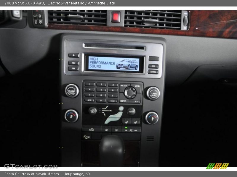 Electric Silver Metallic / Anthracite Black 2008 Volvo XC70 AWD